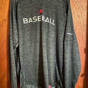 Marucci long sleeve baseball hoodie. XL